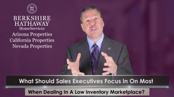 What Should Agents Focus On Most In A Low Inventory Marketplace