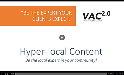 Hyper Local Content